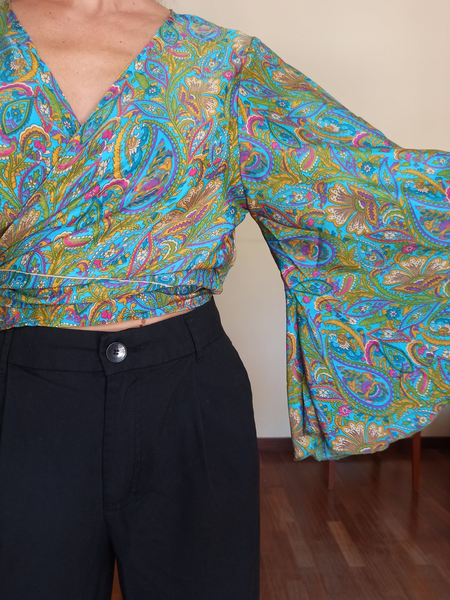 Top da annodare taglia unica A139