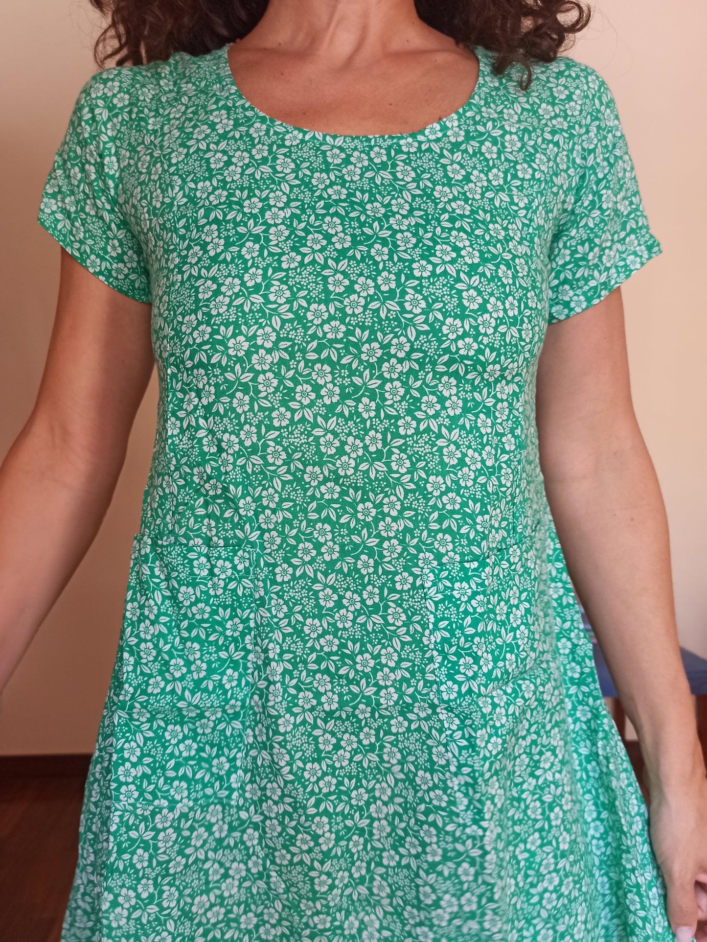 Vestito corto viscosa taglia S/M A120