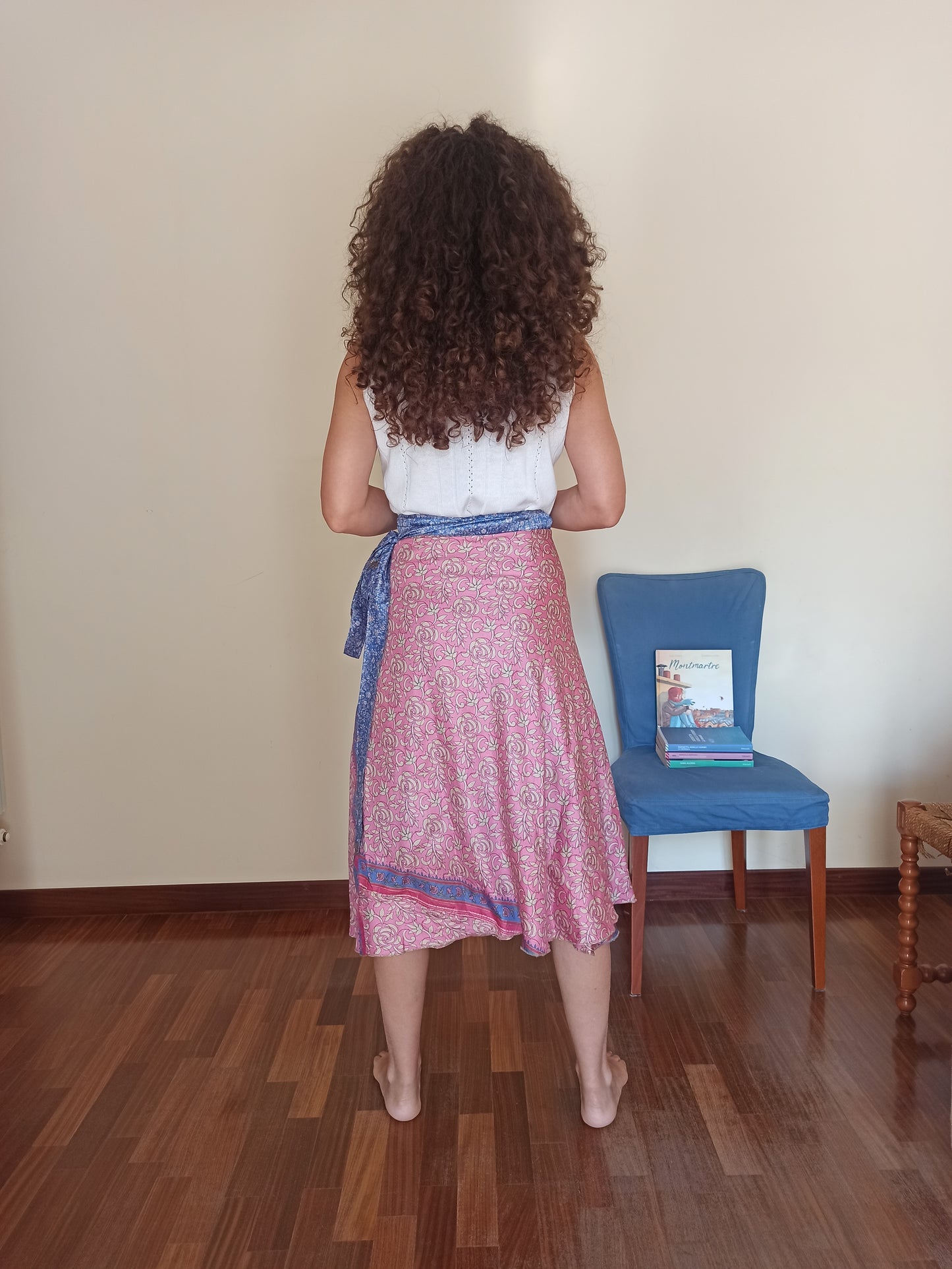 Kurviges doppelseitiges Rad 160 cm Brieftaschenrock 40CU