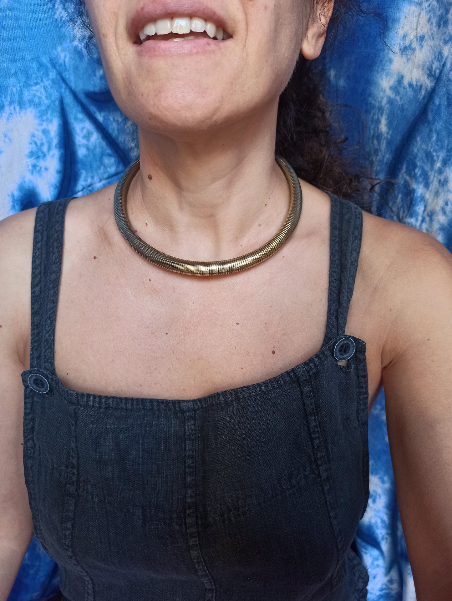 Golden gestreifter Kragen