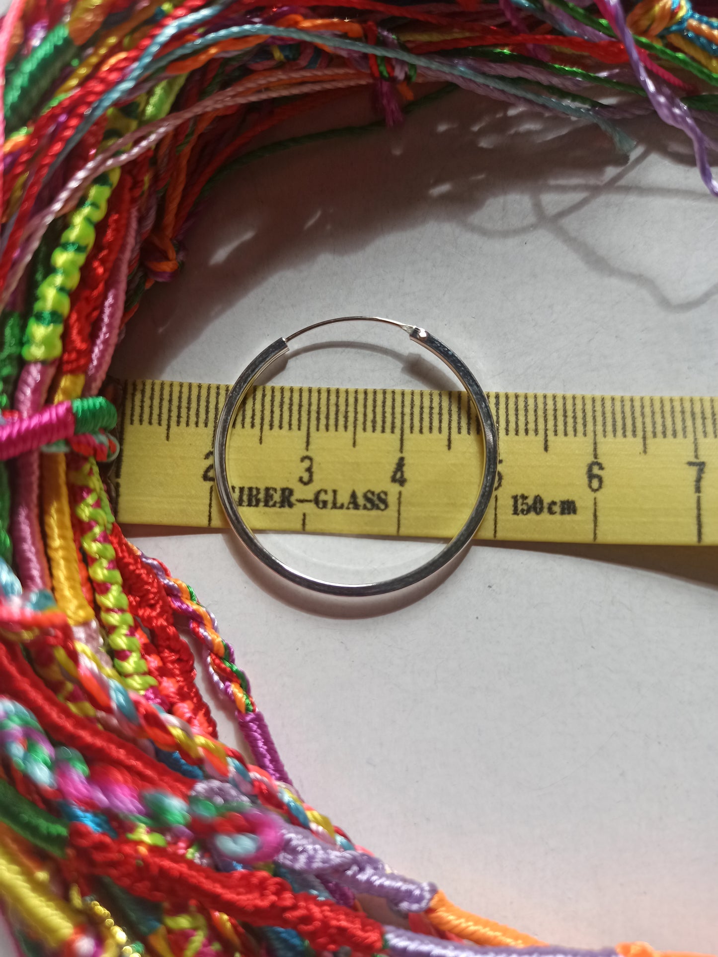 W5 Ohrringe aus 925er Silber mit quadratischem Querschnitt