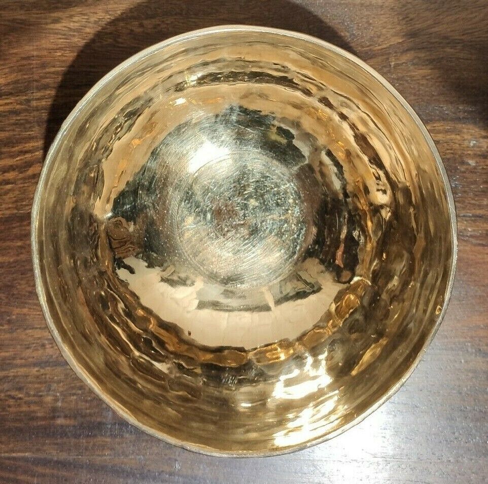 CAMPANA TIBETANA CM 25 CIOTOLA ARMONICA KG 2 SINGING BOWL SAMADHI MEDITAZIONE YOGA NEPAL