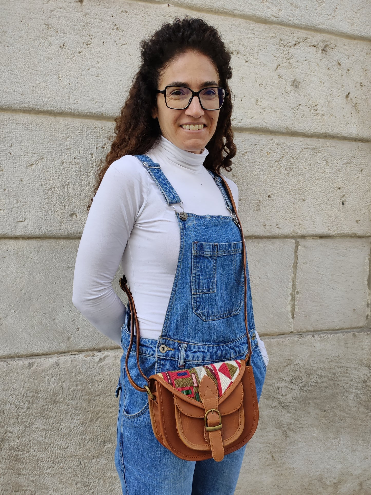 Ledertasche 30PE-Stoff