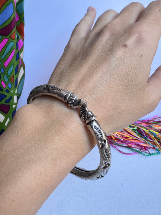 Bracciale boho argentato