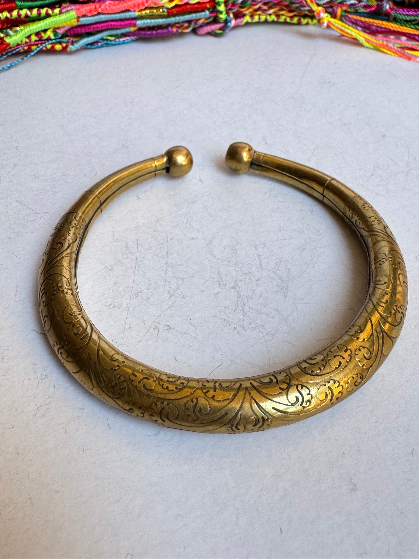 Bracciale dorato doppio