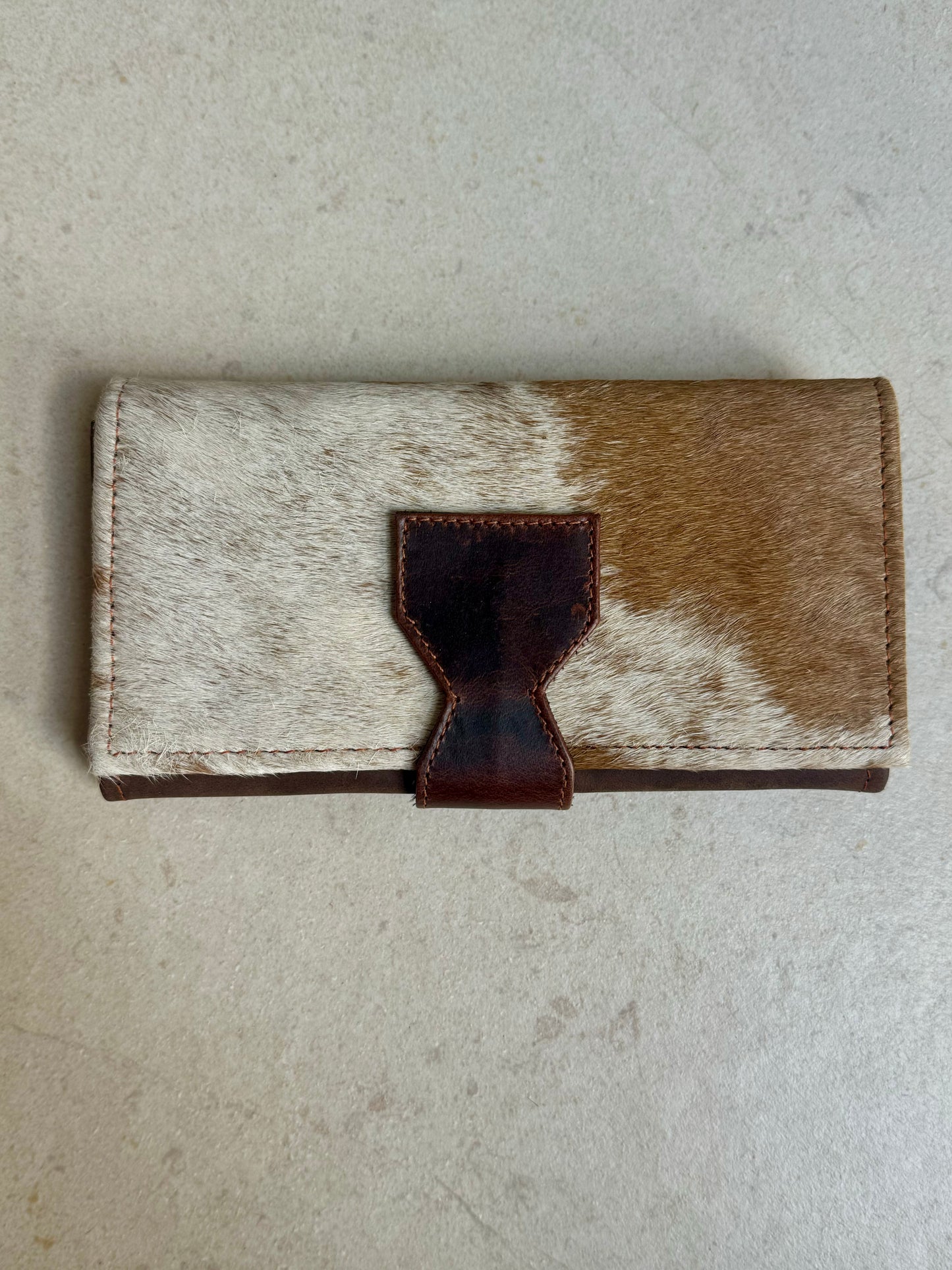 Brown leather wallet