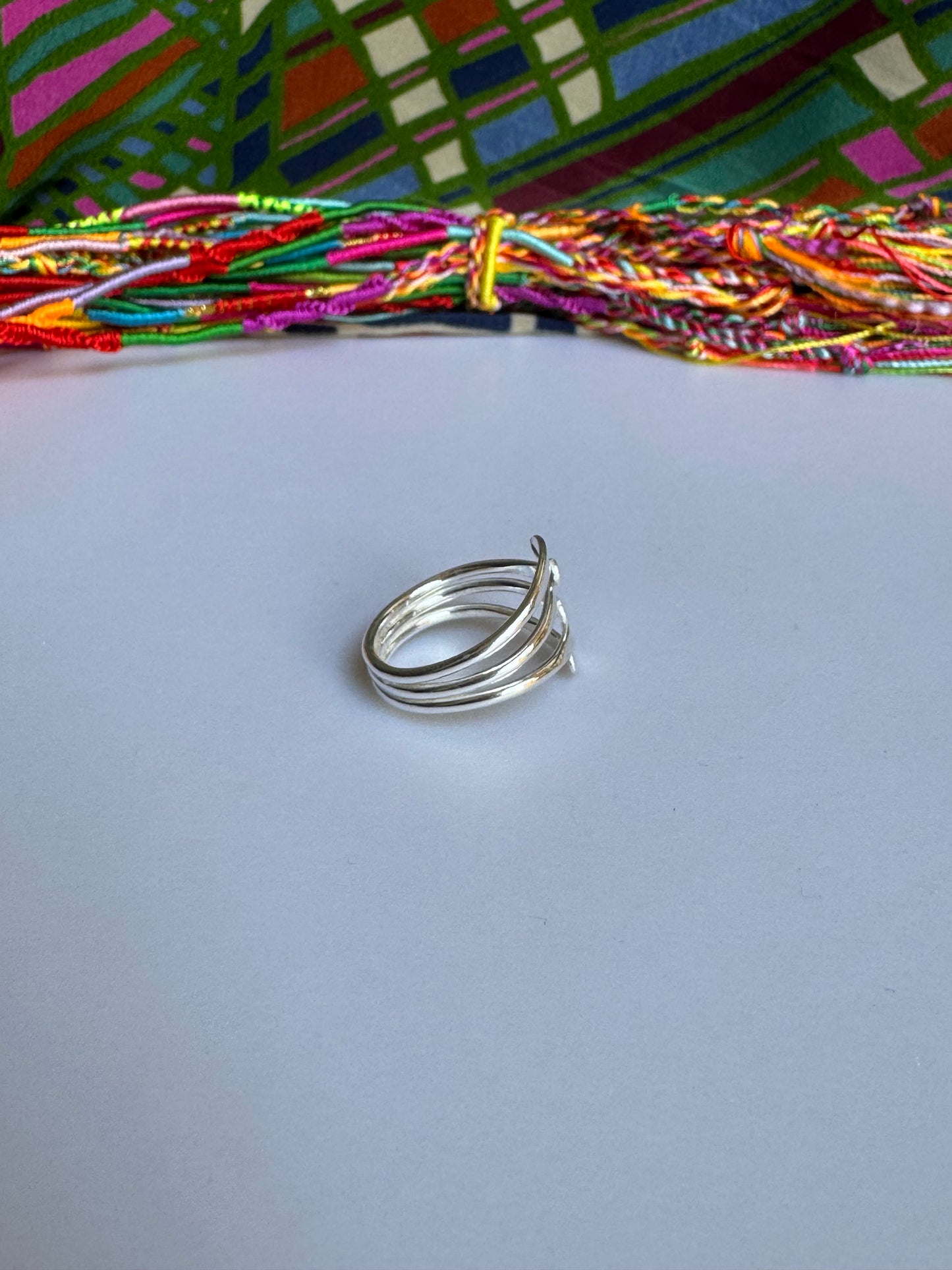 Ringschiene aus 925er Silber, Größe 22/23 – Z68