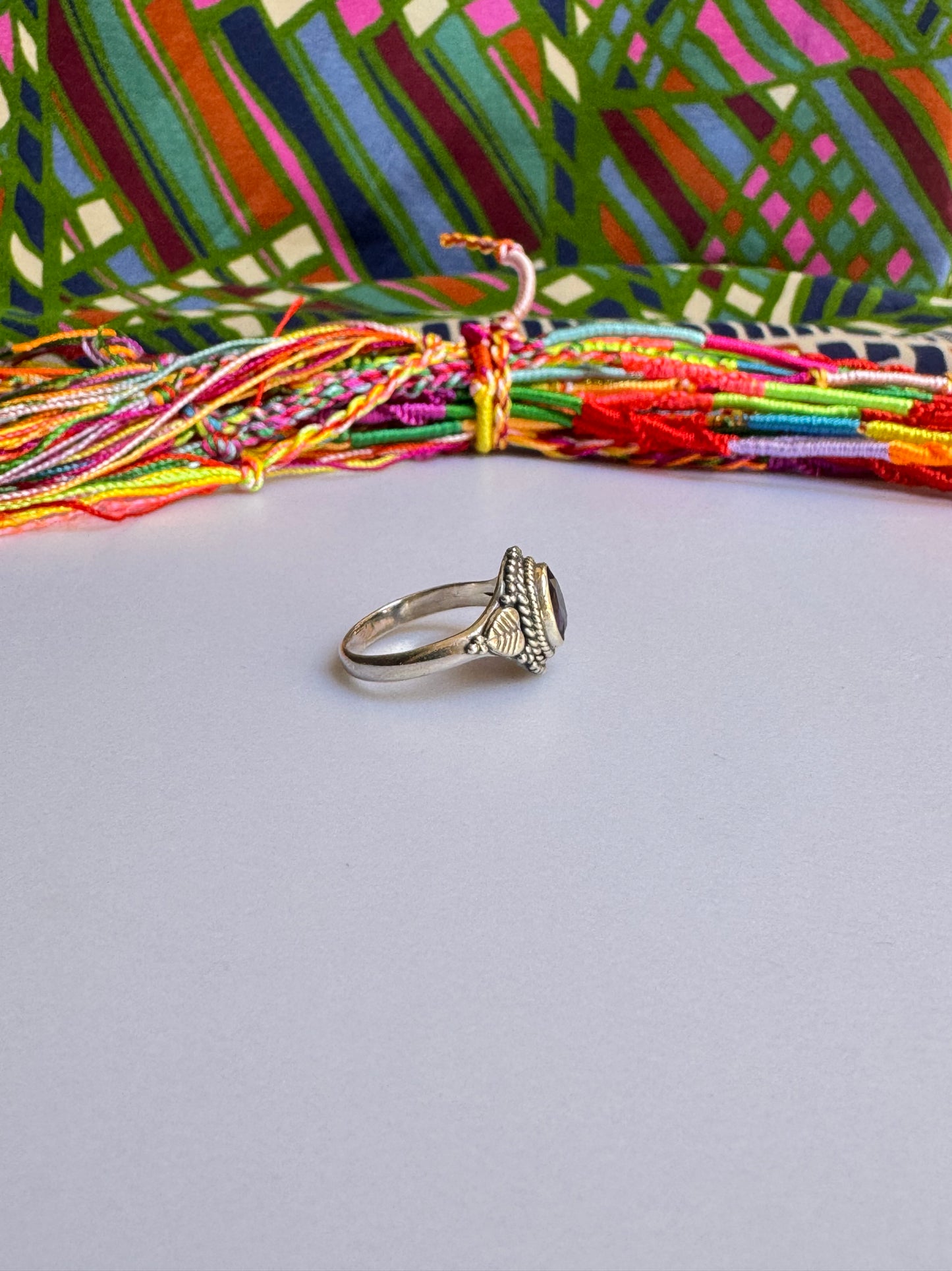 Amethyst-Silberring Größe 17 – X54