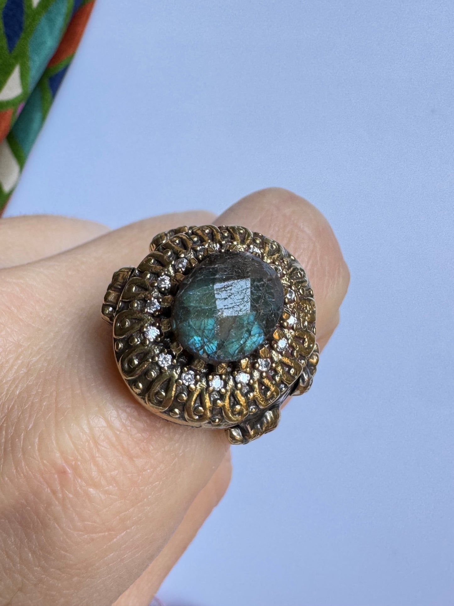 Anello design vintage misura 18/19