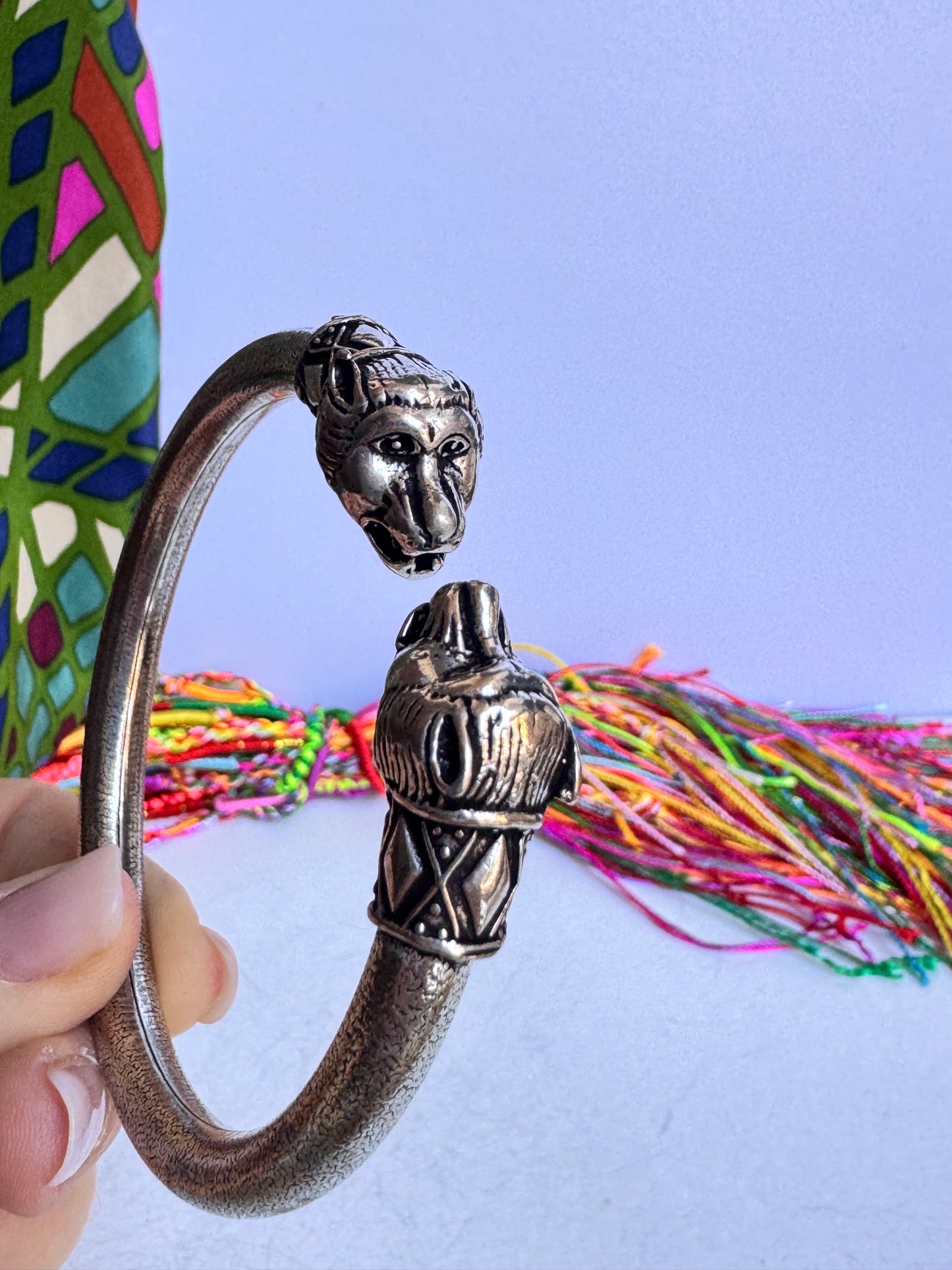 Bracciale boho argentato