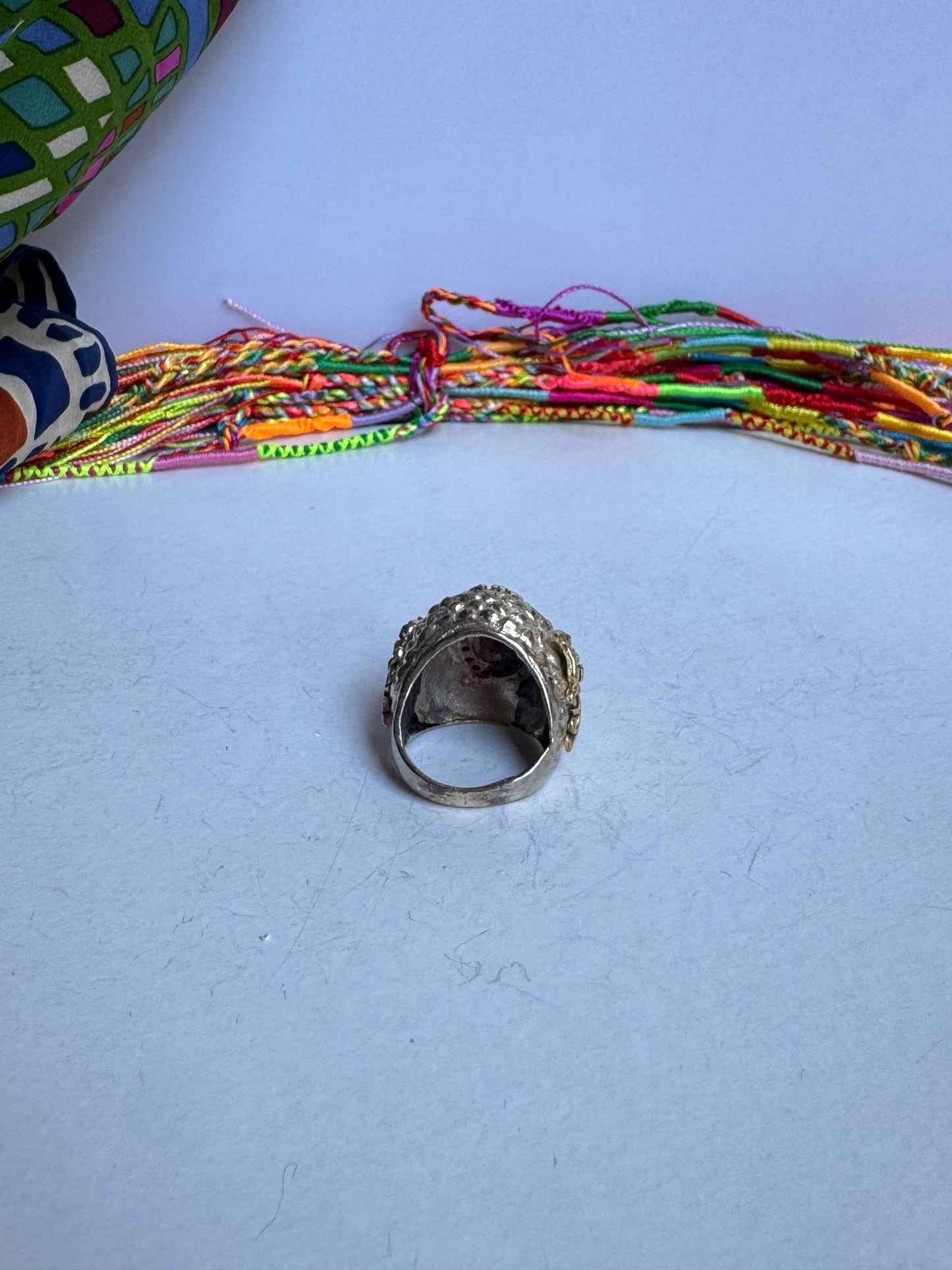 Anello design vintage misura 18