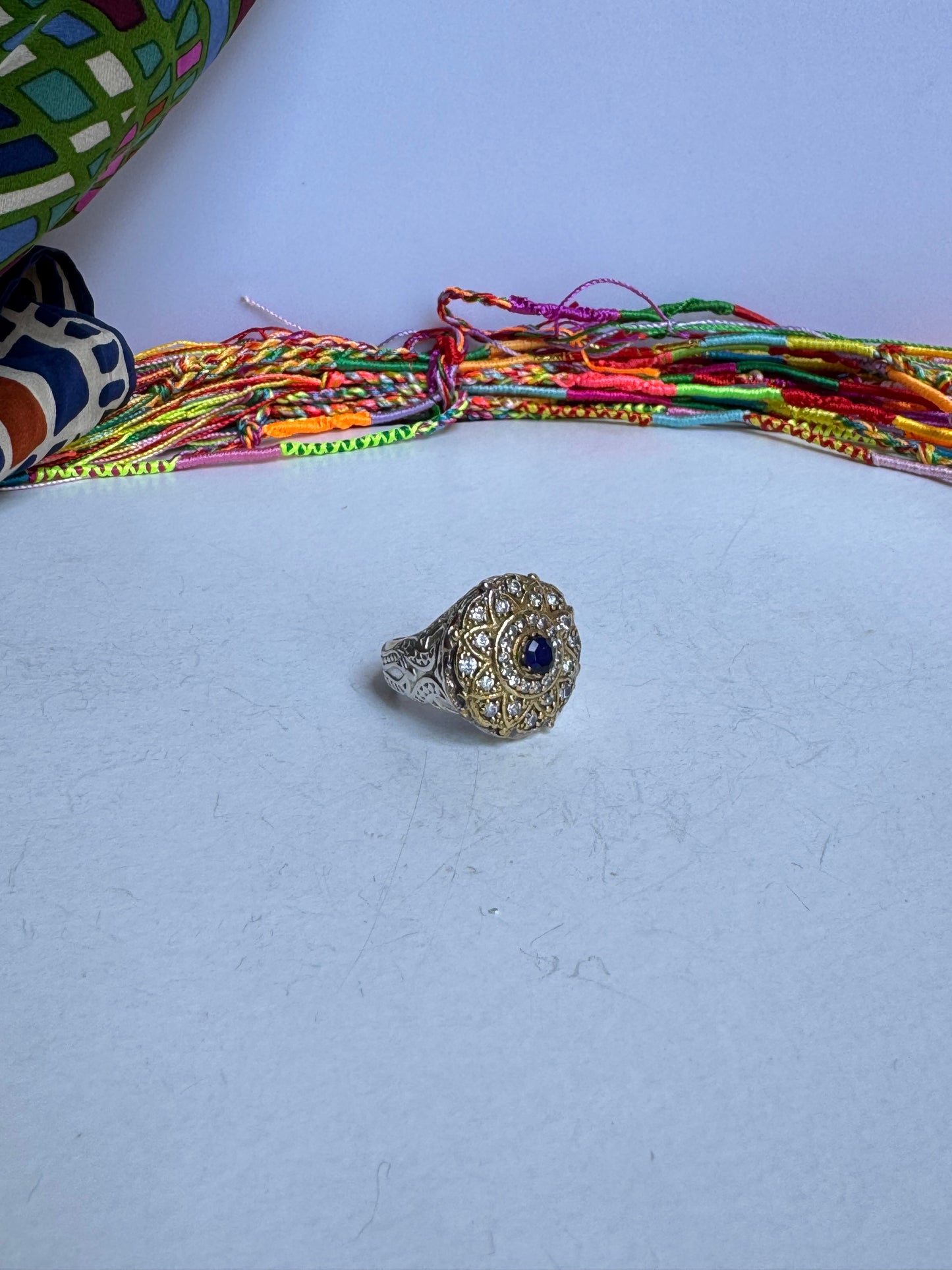 Anello design vintage misura 18/19