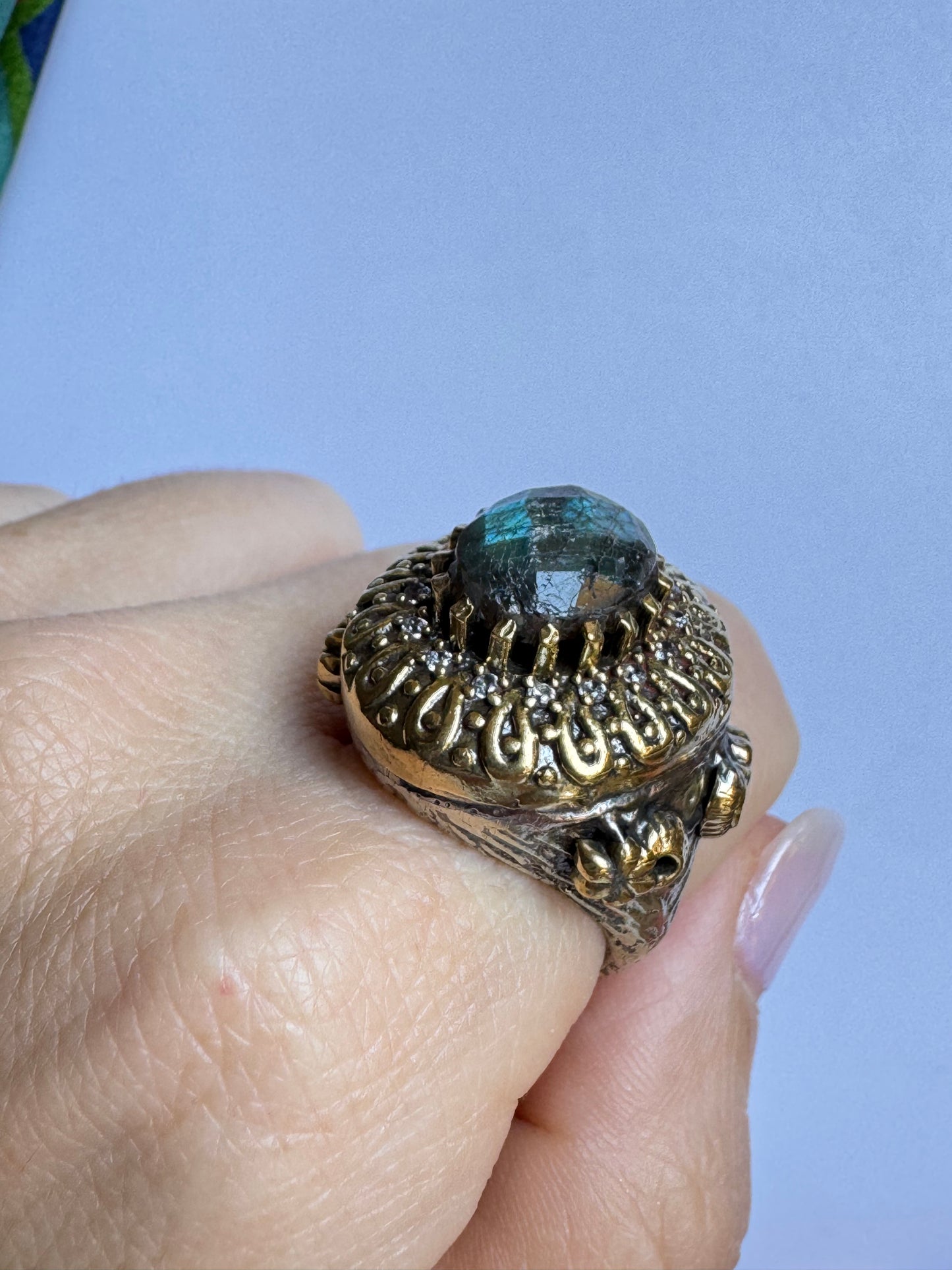 Anello design vintage misura 18/19