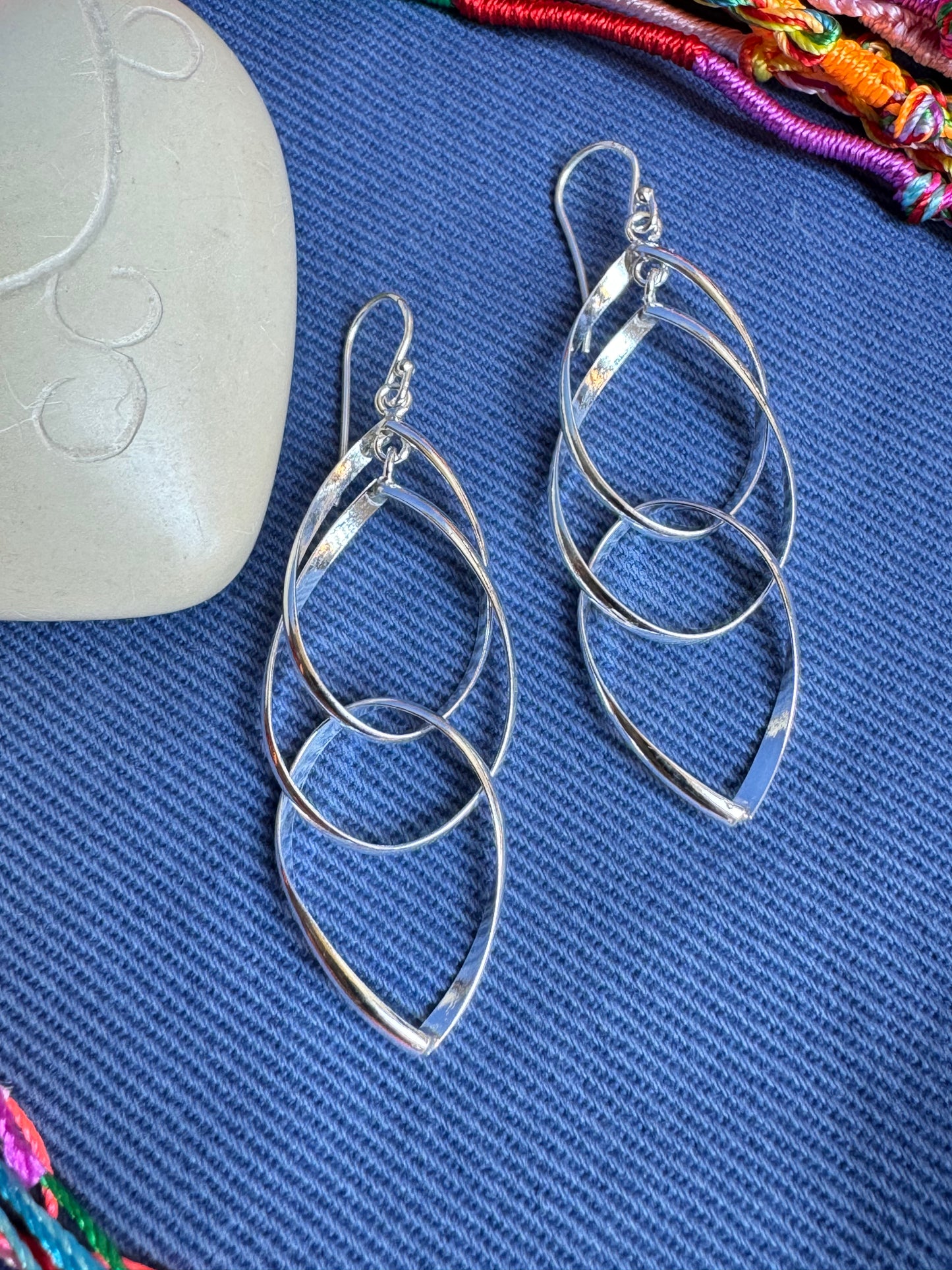 925 T6 silver earrings