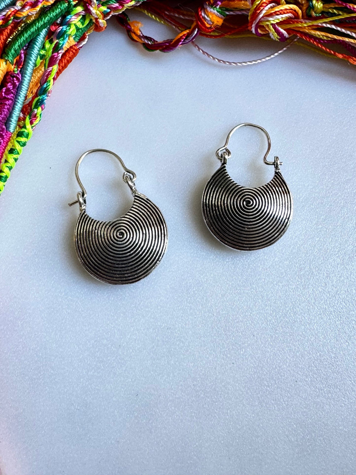 Silver Boho Earrings