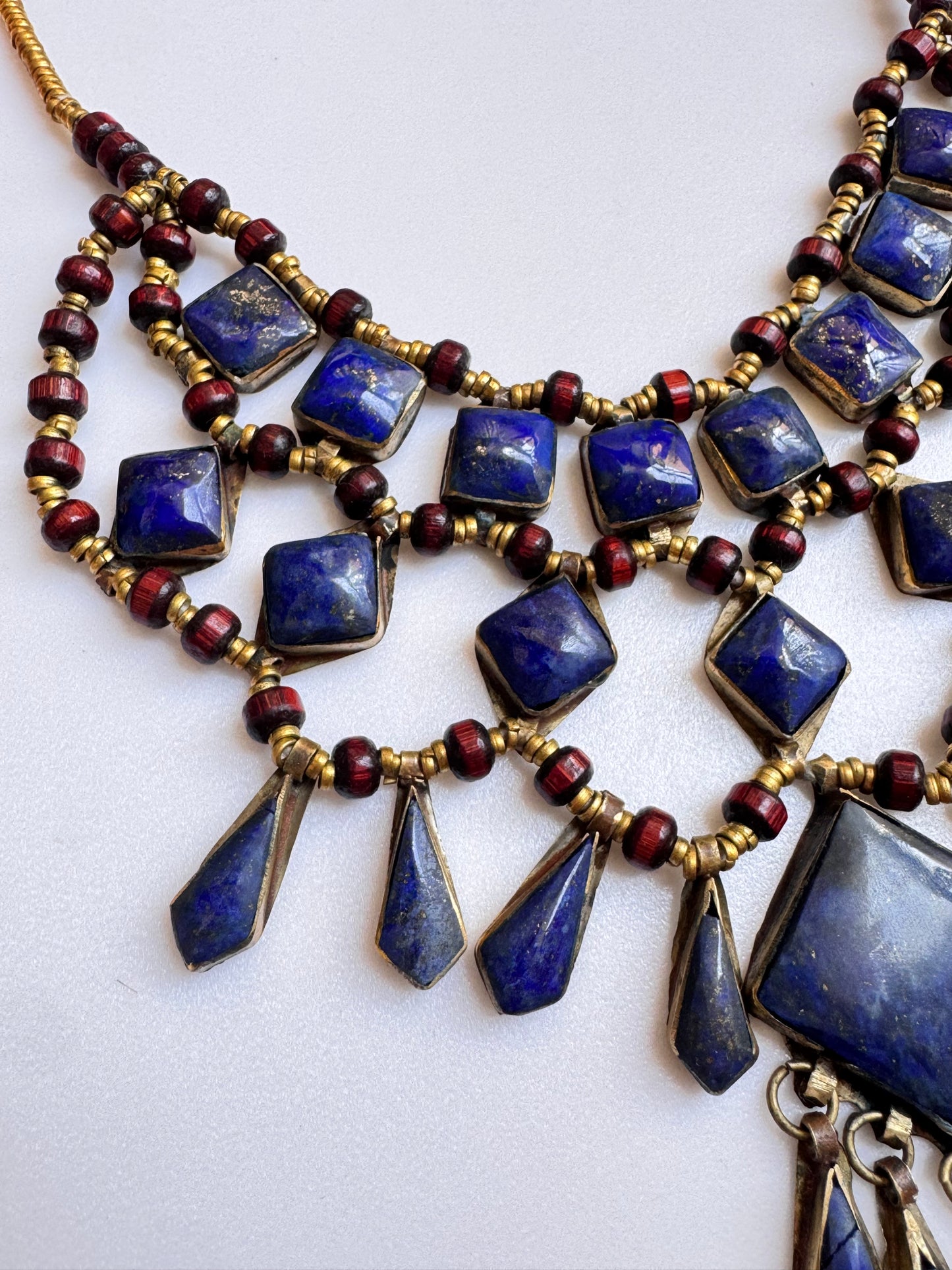 Collana vintage Lapislazzuli