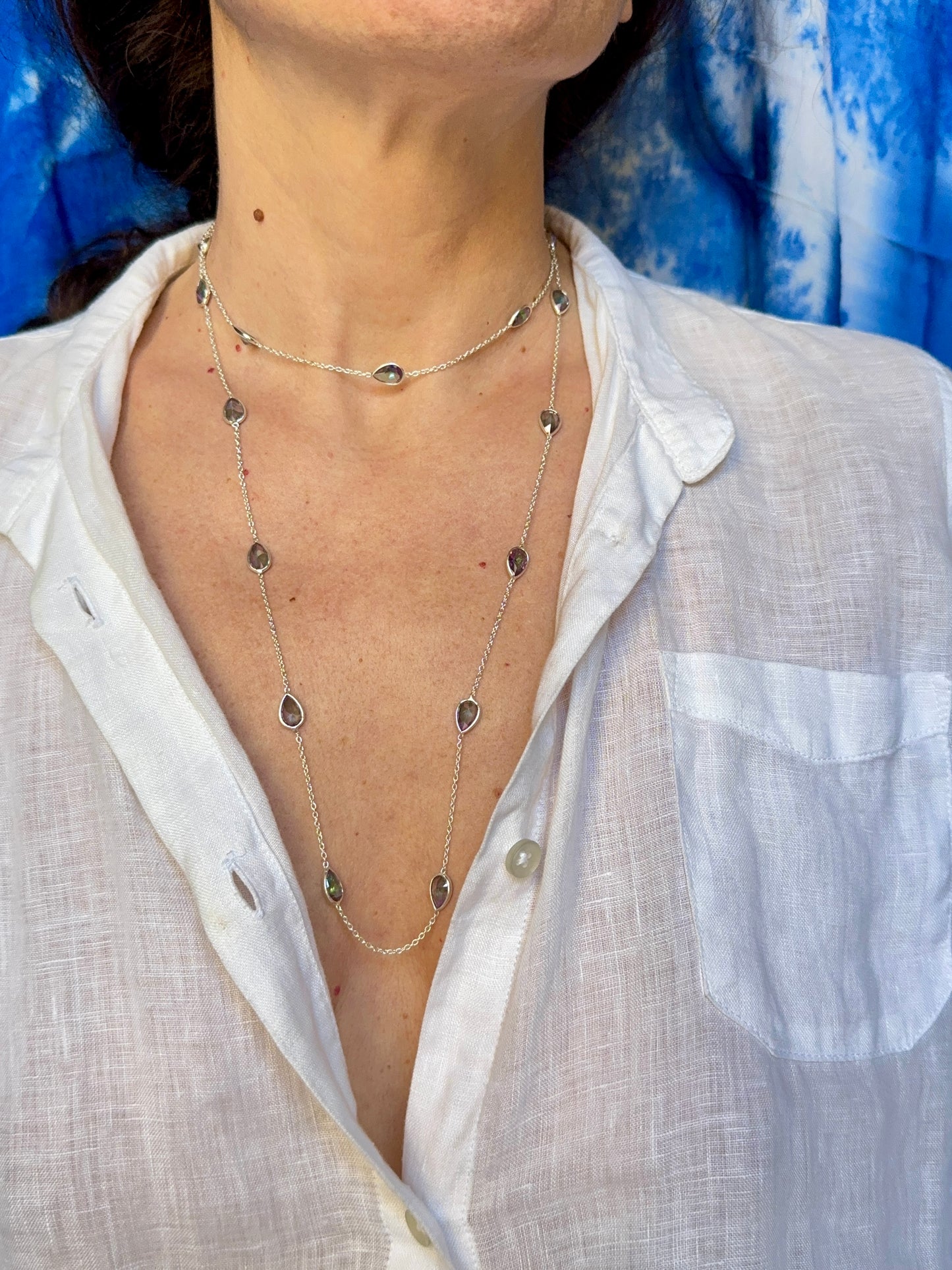 Collana argento 925 mystic stone 1 MY