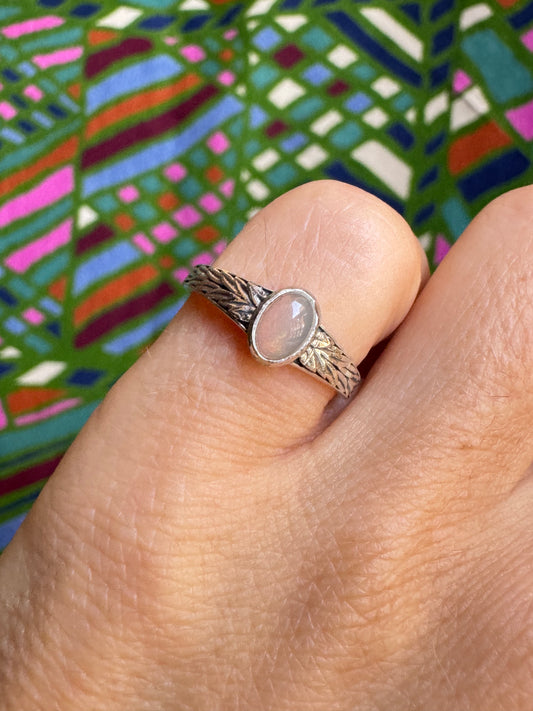 925 Silber Turmalin Ring Größe 11 - TA30