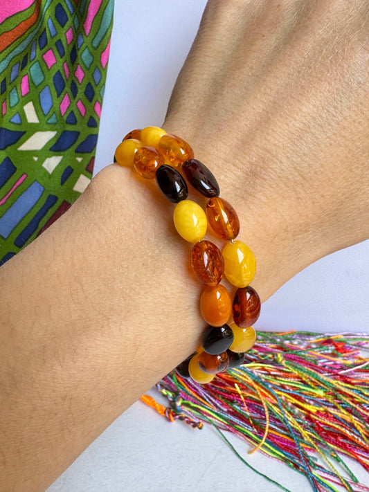 Bracciale ambra baltica 12AB