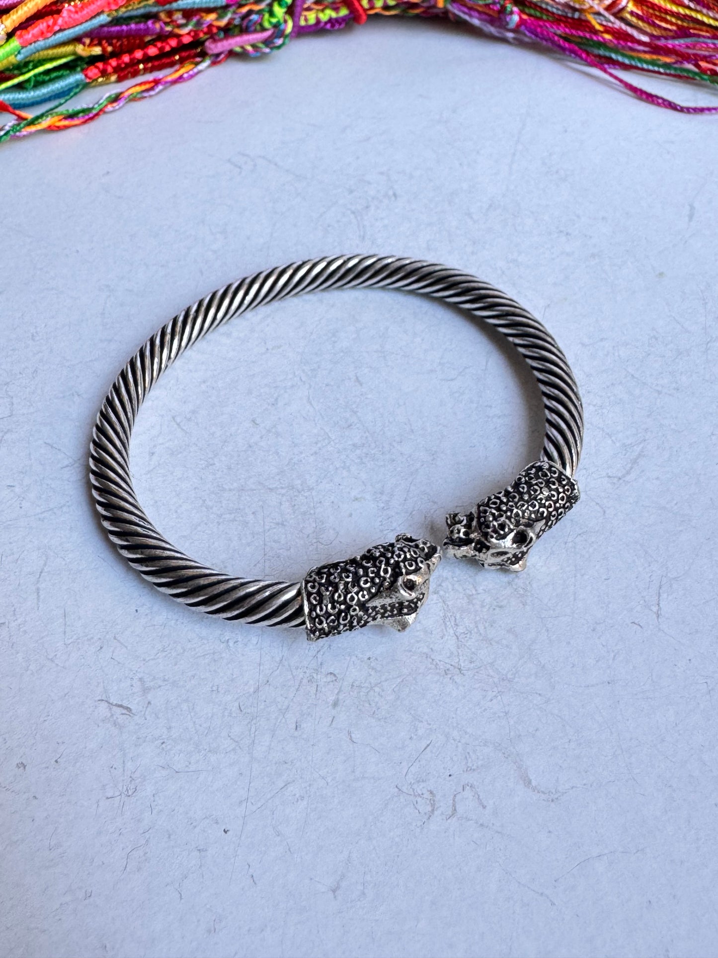 Bracciale boho argentato