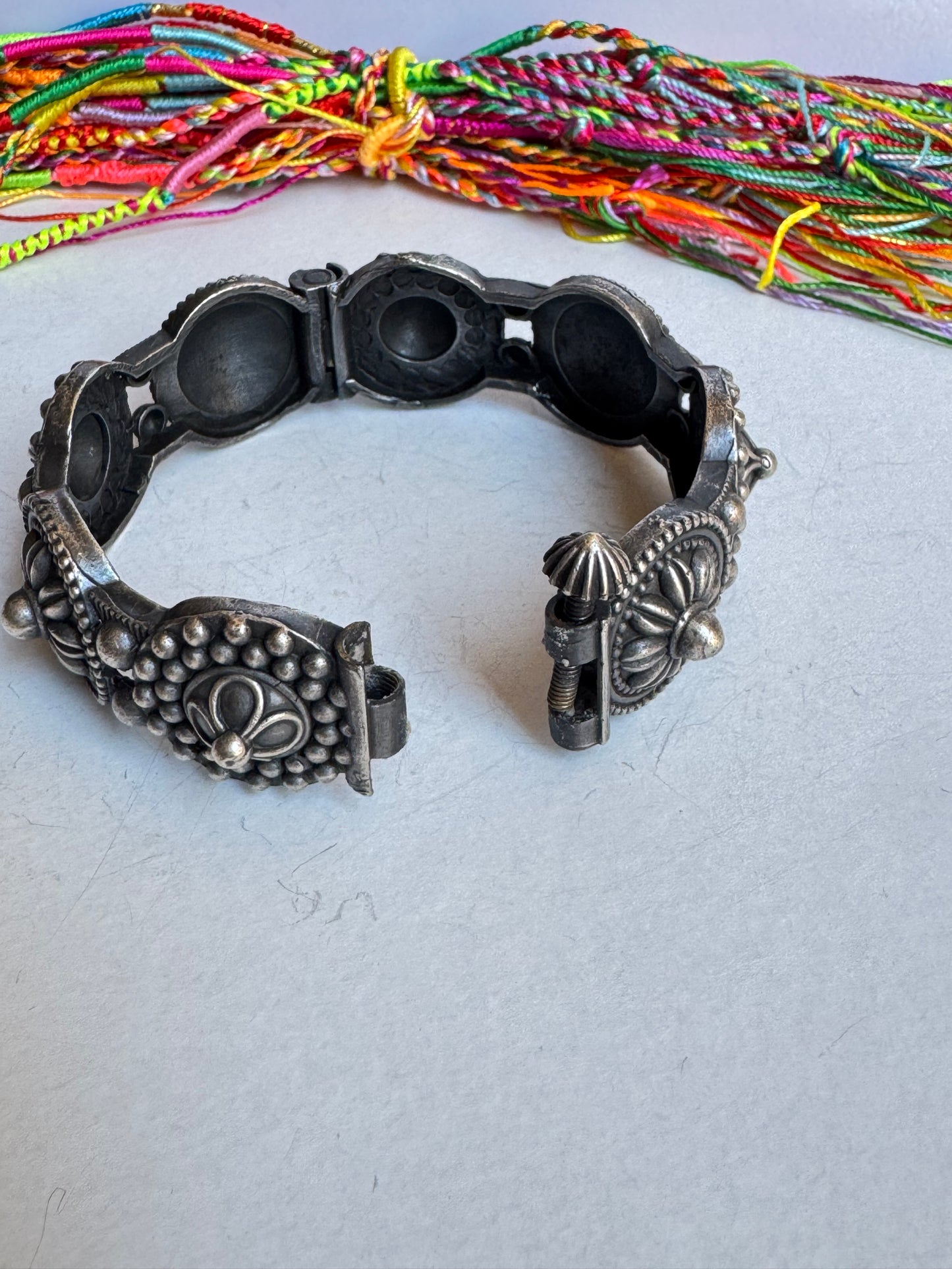 Bracciale bangle argentato