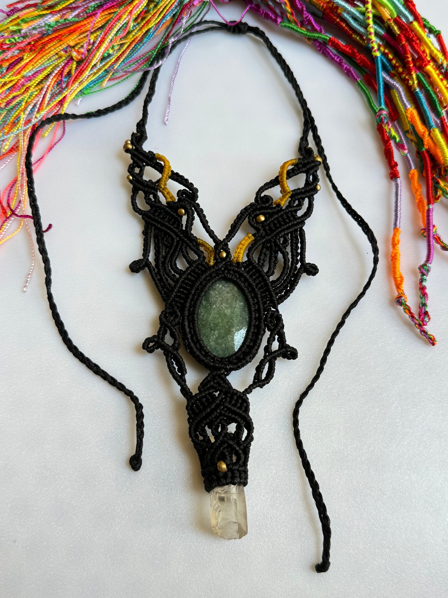 Macramé Harness Collar