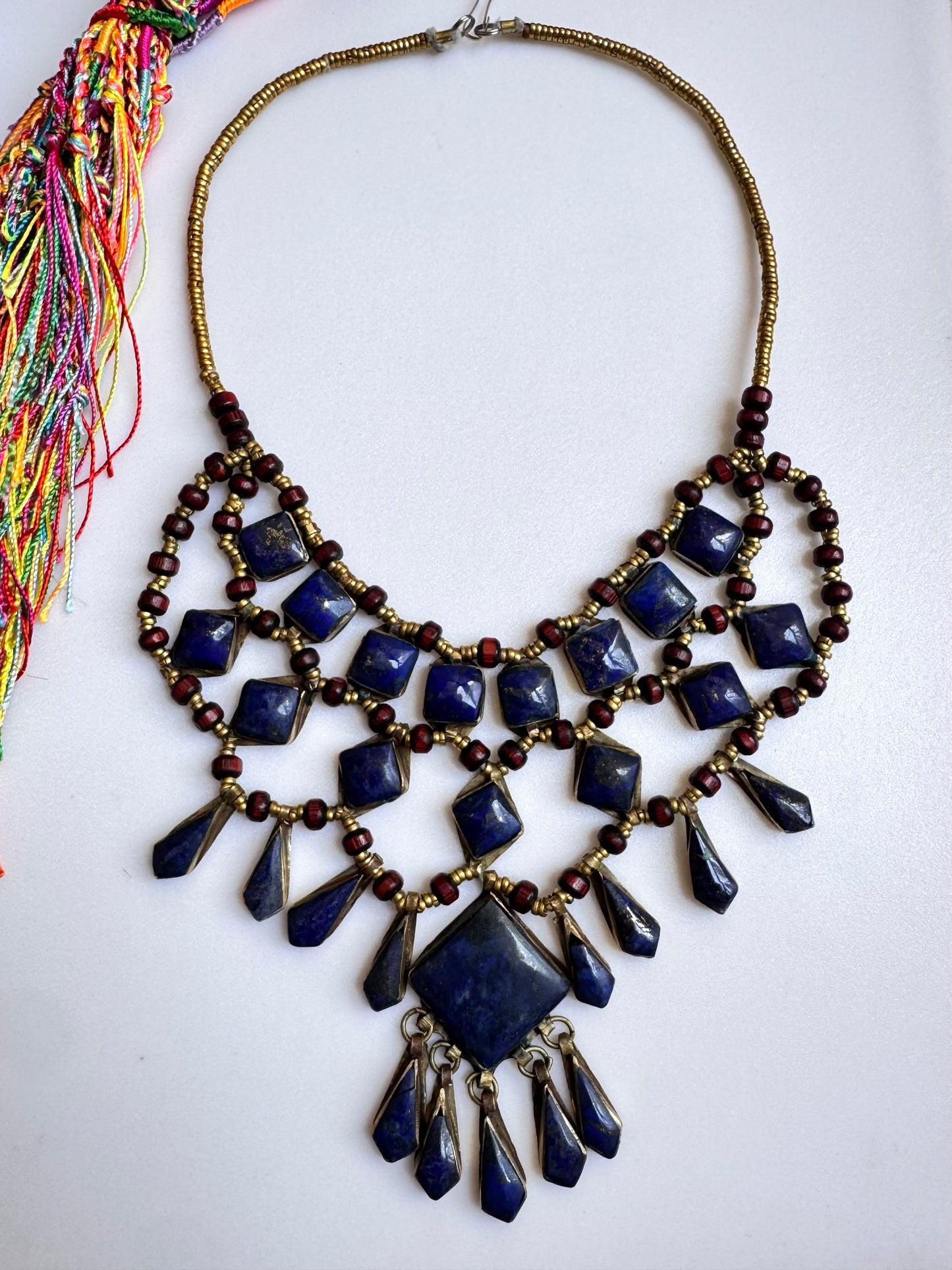 Collana vintage Lapislazzuli
