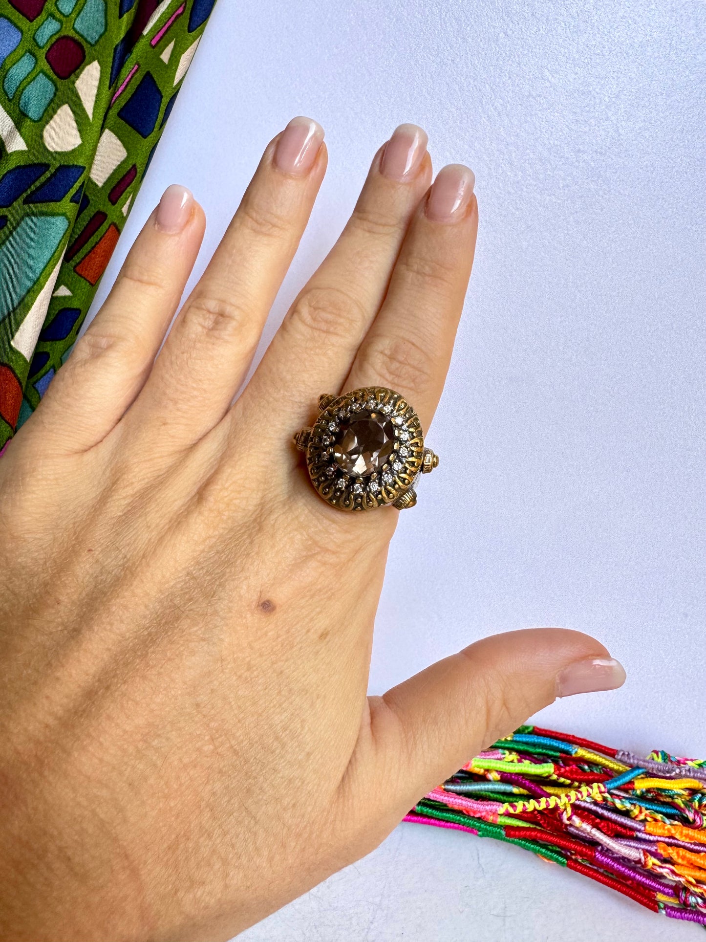 Anello design vintage misura 20