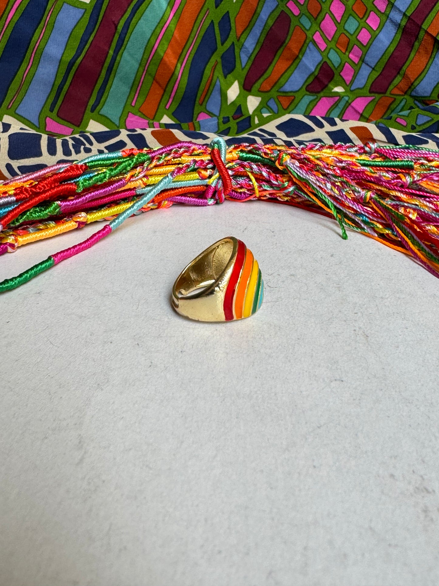 Rainbow ring