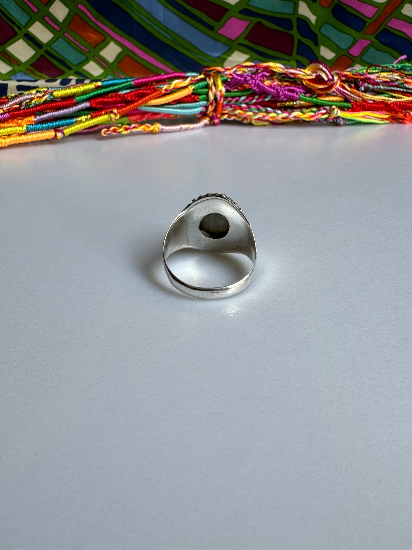 Labradorite Silver Ring Z16