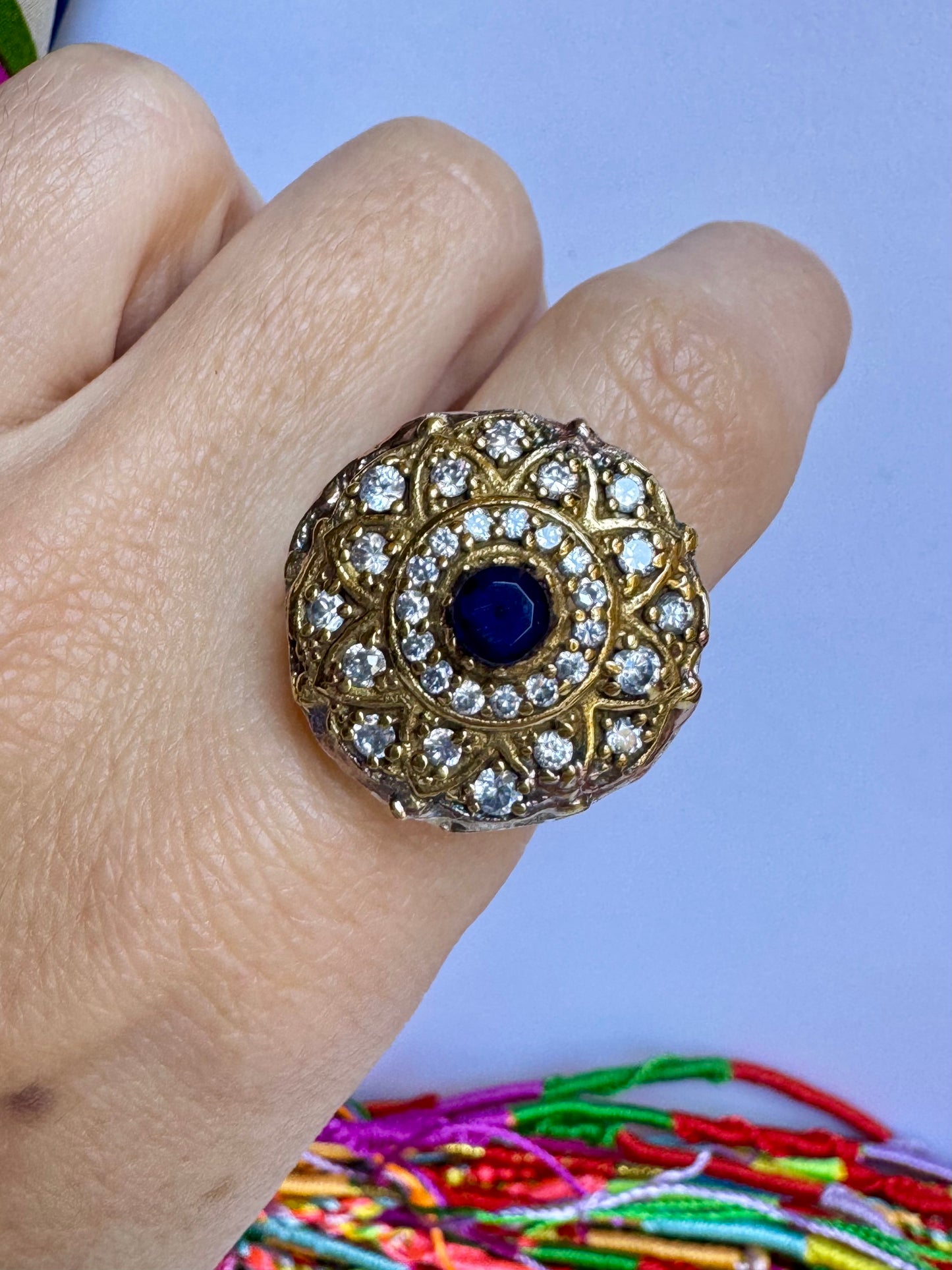 Anello design vintage misura 18/19