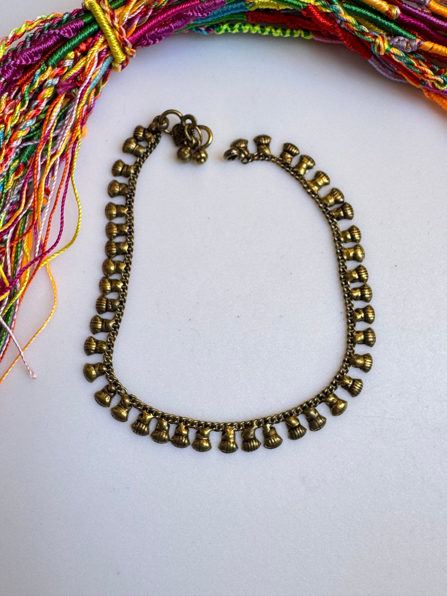 Goldene Fußkettchenpalette 14