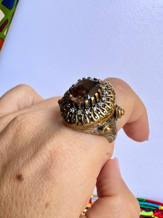 Anello design vintage misura 20