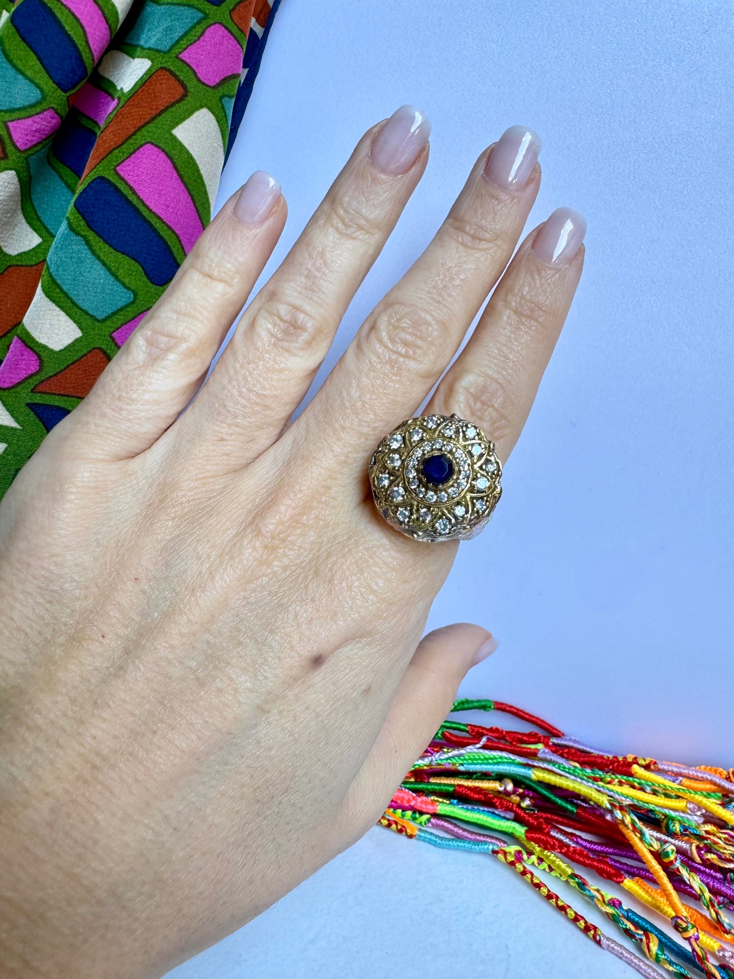 Anello design vintage misura 18/19