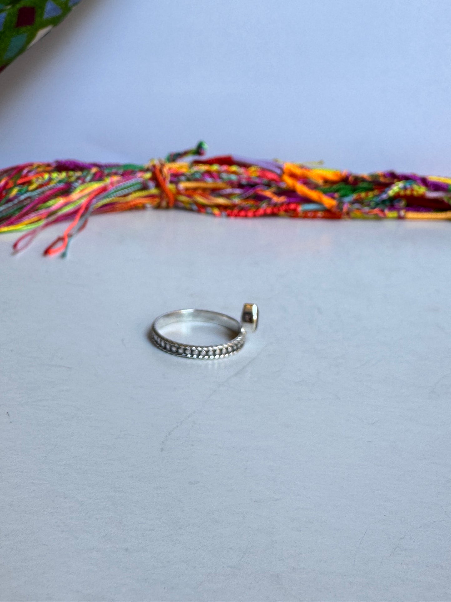 Anello argento 925 ametista misura 19 - 15UM
