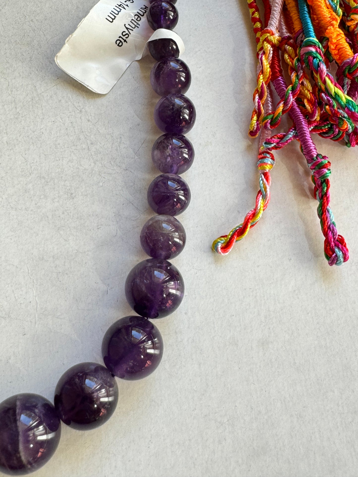 Amethyst necklace