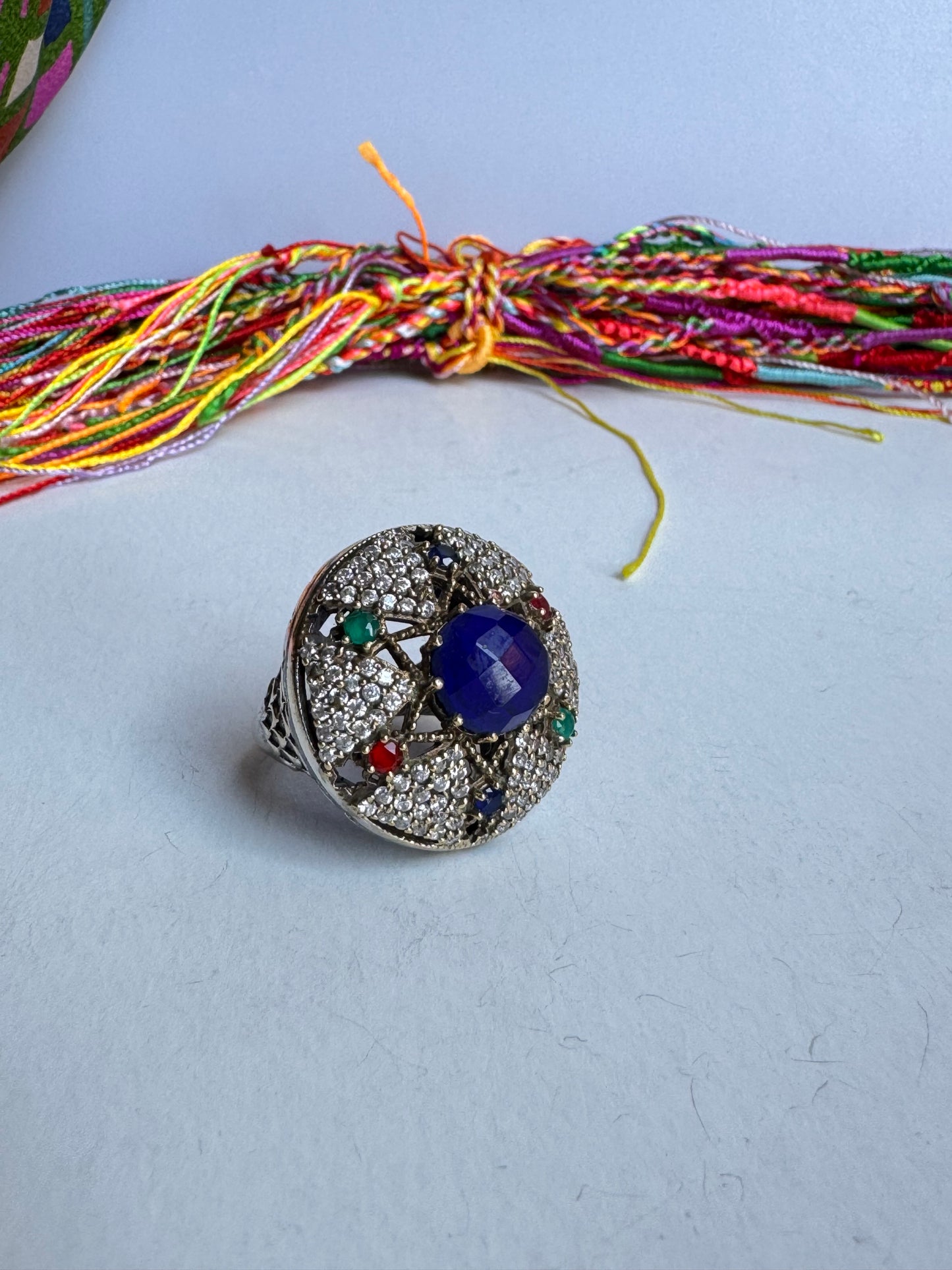 Anello design vintage misura 21