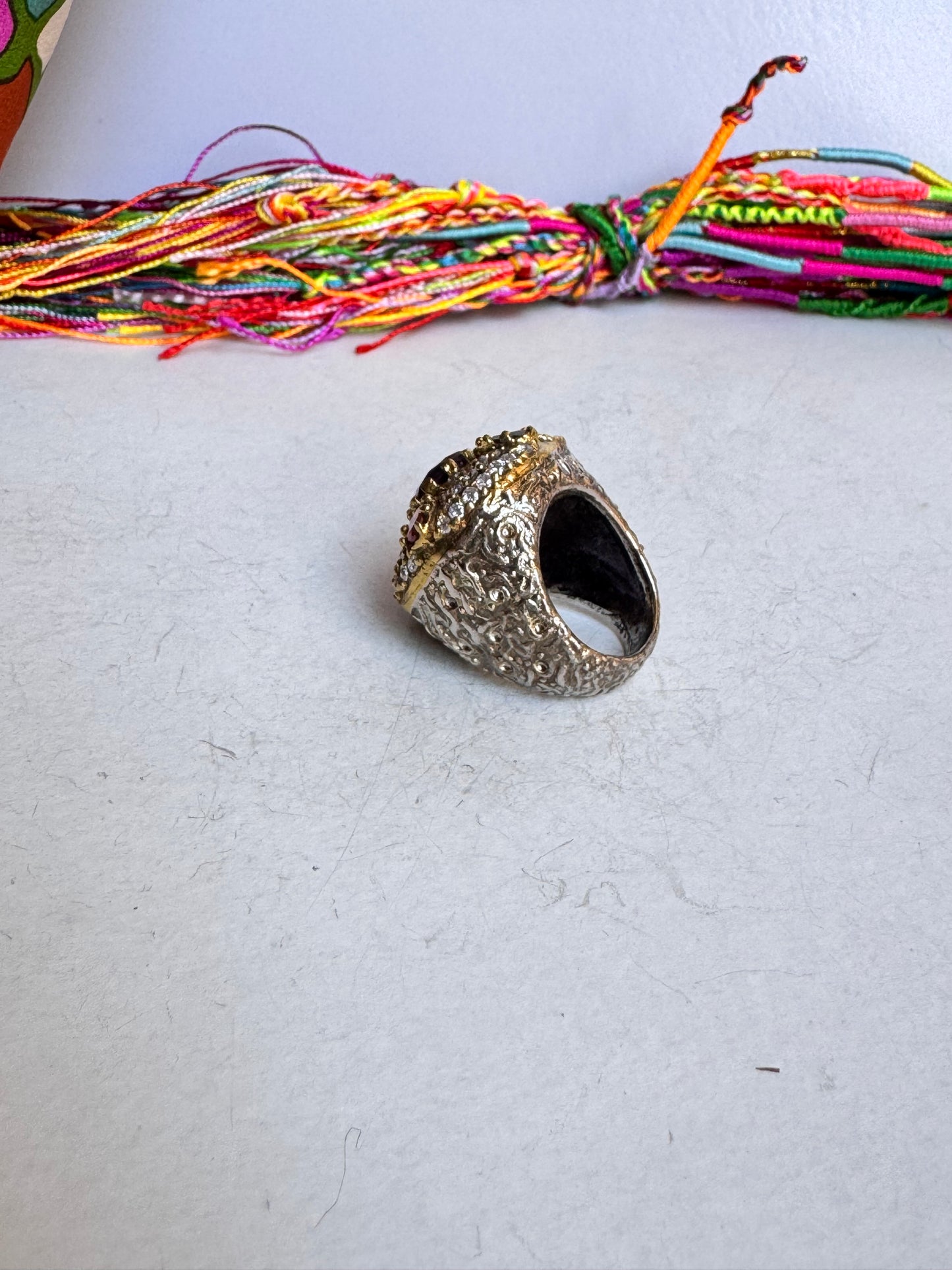 Anello design vintage misura 14/15
