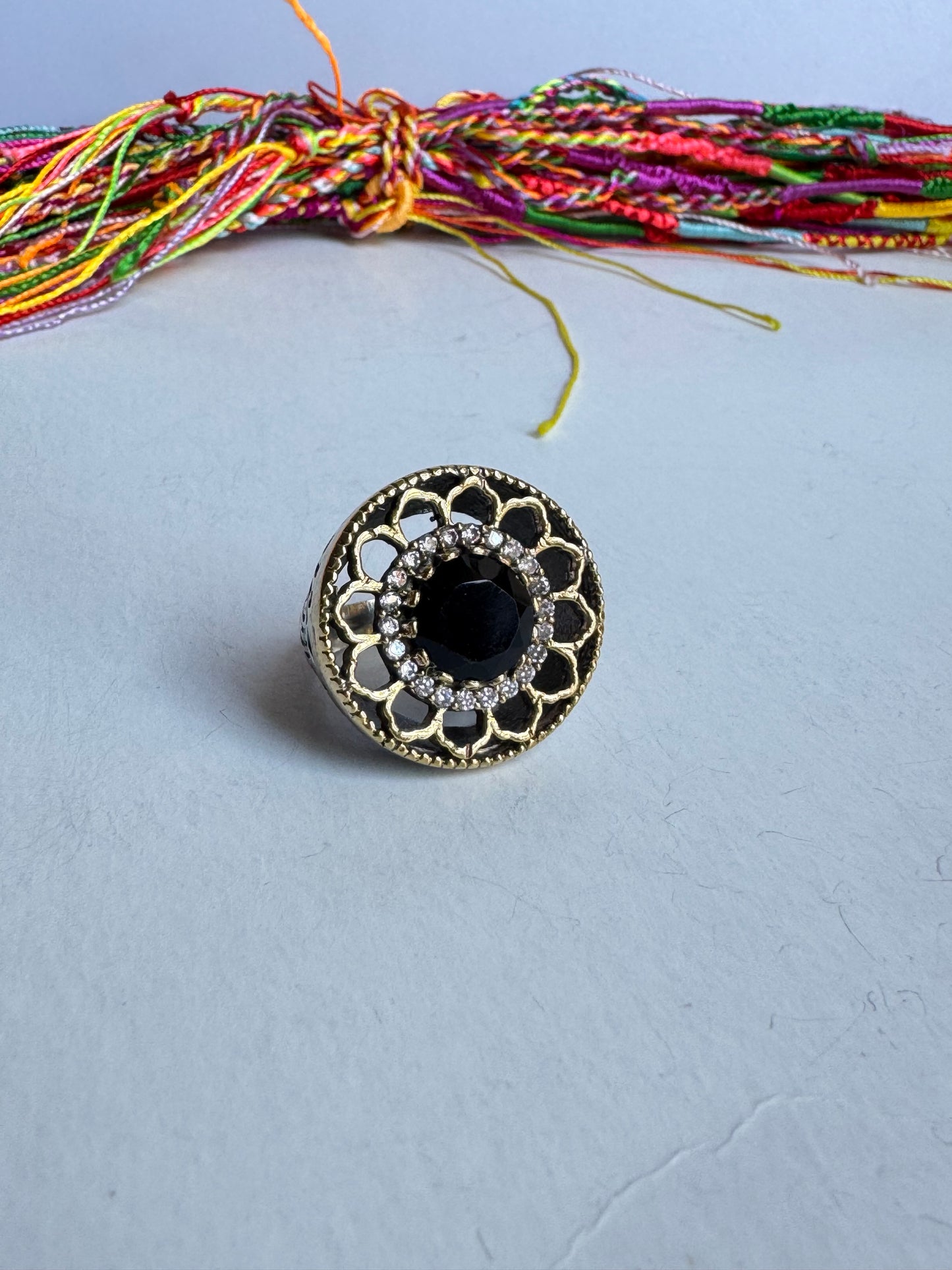 Anello design vintage misura 14