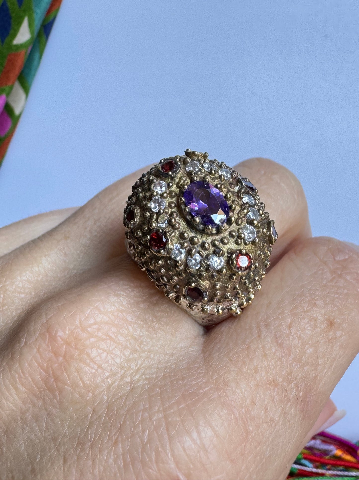 Anello design vintage misura 14