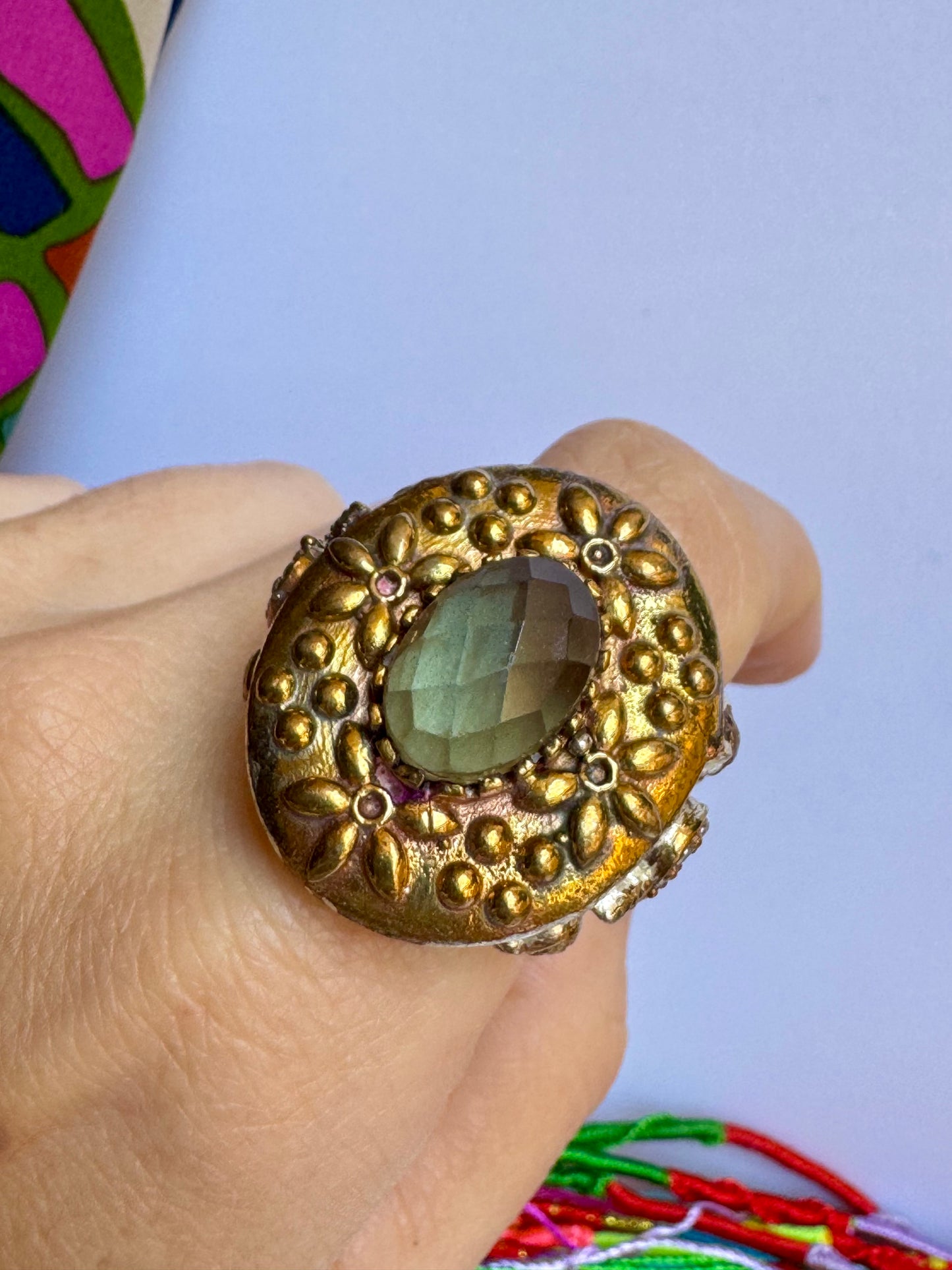 Anello design vintage misura 17/18