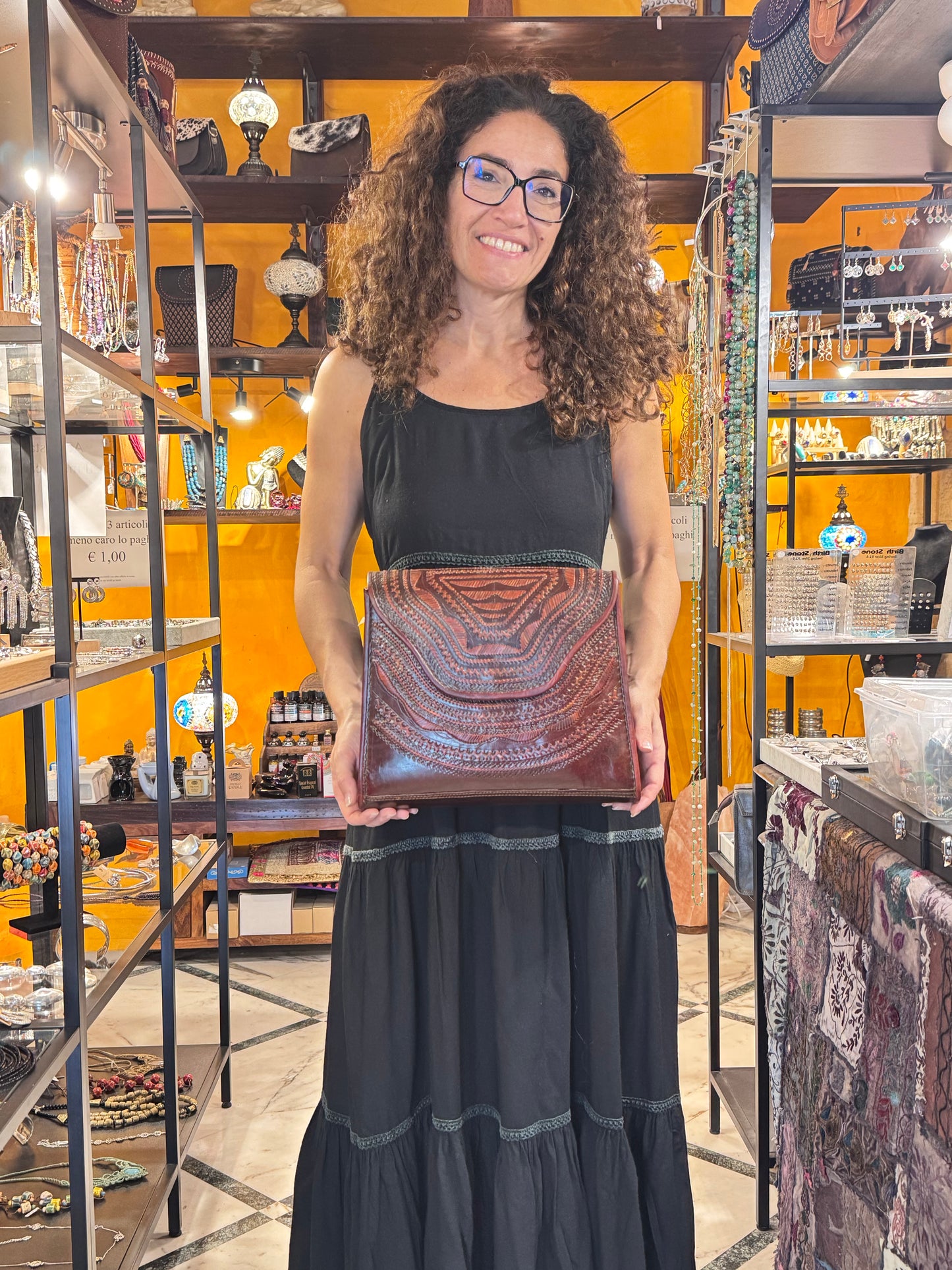 Borsa cuoio pelle Emanuela