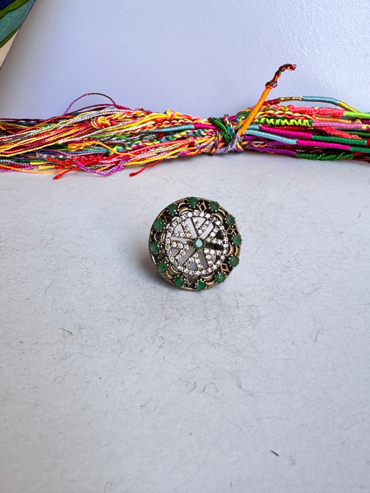 Anello design vintage misura 15