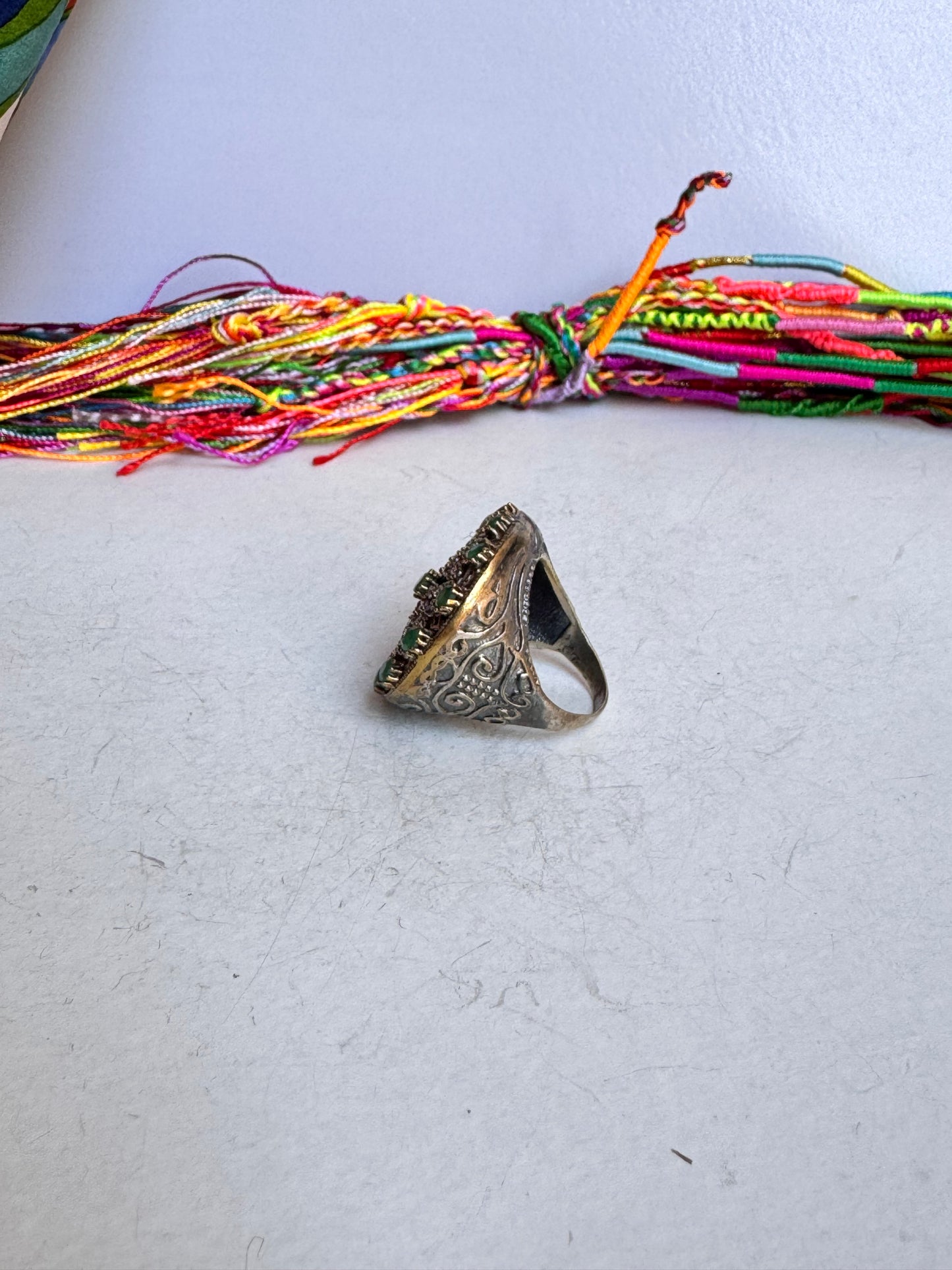 Anello design vintage misura 15