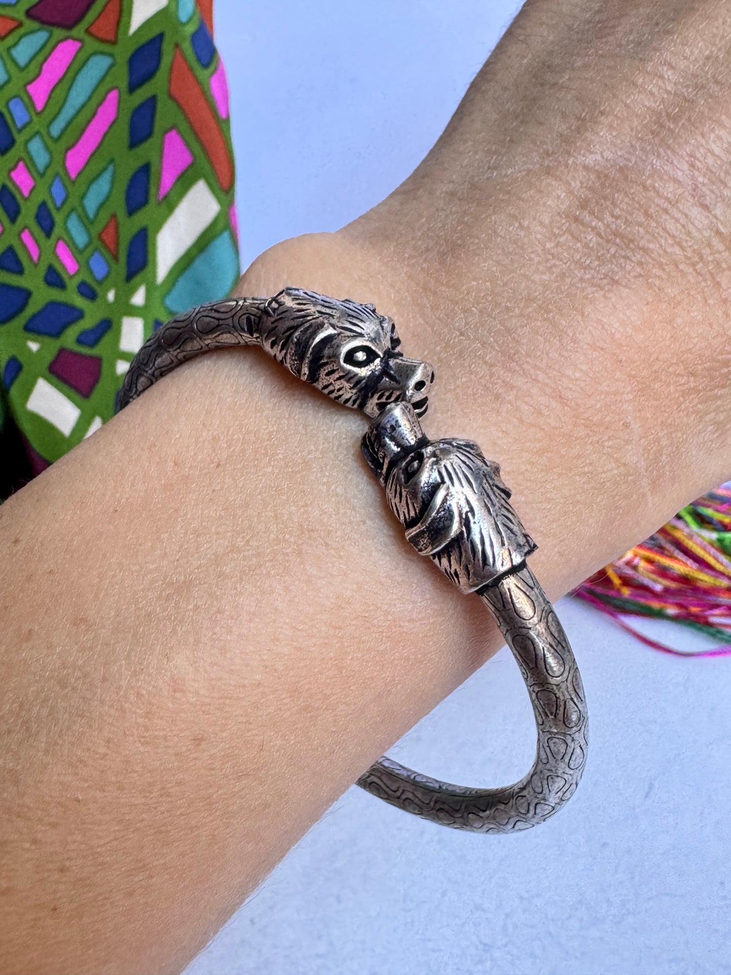Bracciale boho argentato