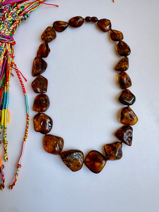 Collana ambra baltica 1K