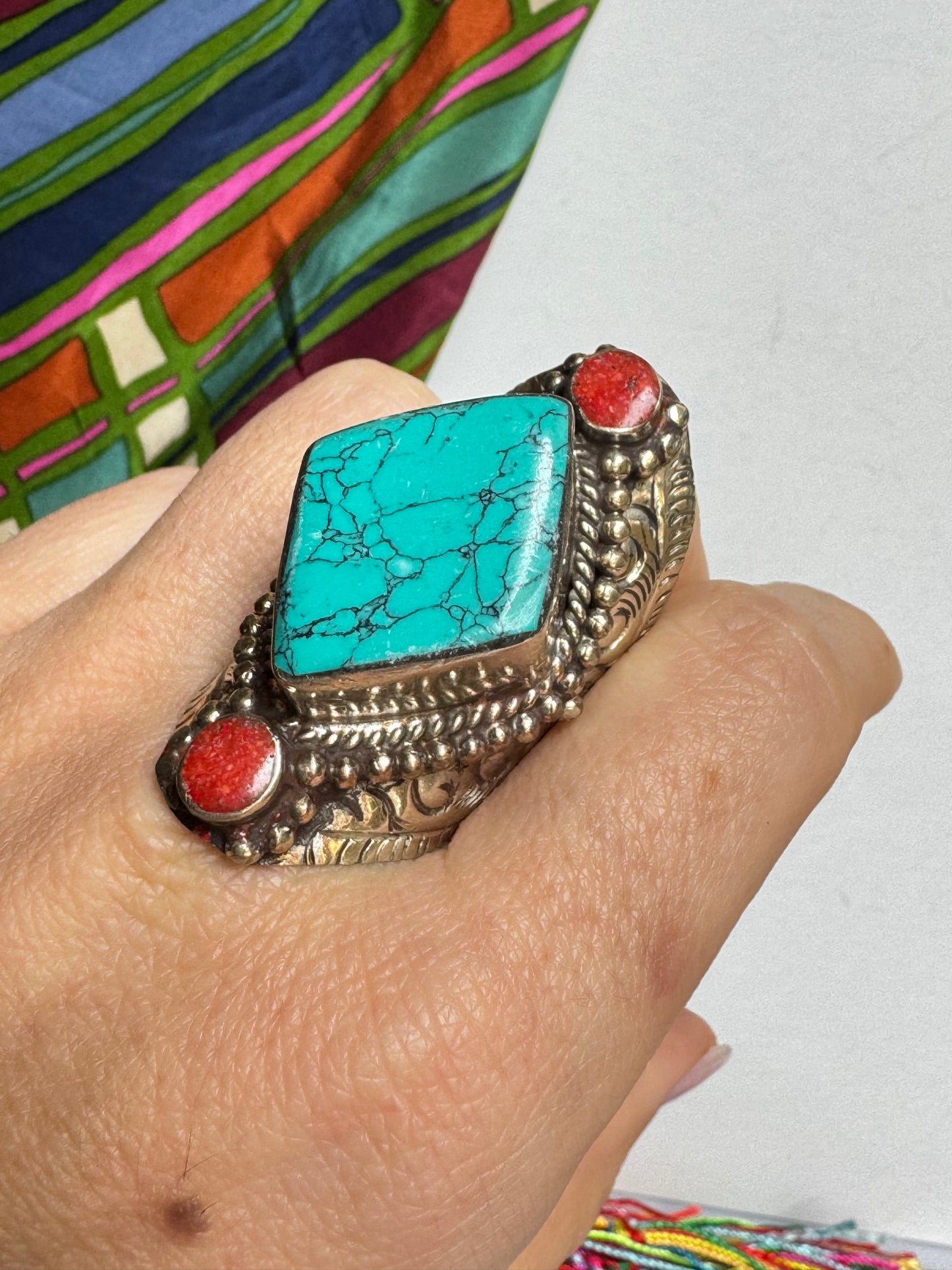 Anello nepalese vintage