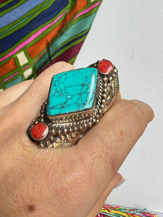 Vintage nepalesischer Ring
