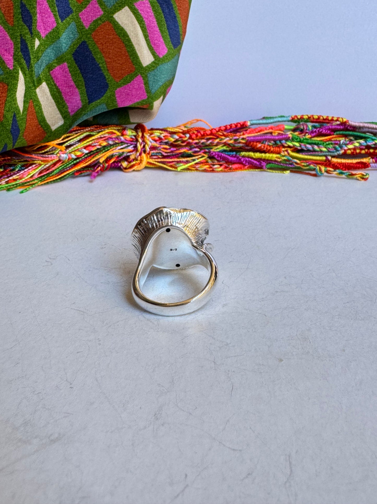 Anello argento 925 misura 24 - Z75