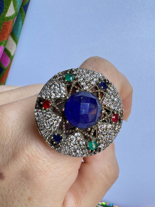 Anello design vintage misura 21